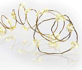 hellum 570830 LED-Lichterkette blankes Kabel 20