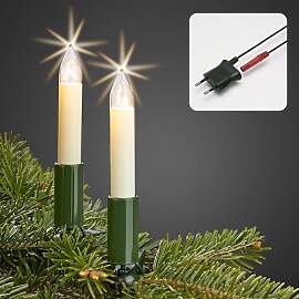 hellum 802009, 20-tlg. Schaftkerzenkette,