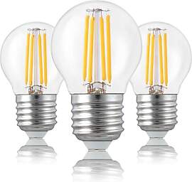 hellum e27 LED Birne Tropfen, Glühbirne e27 4,5