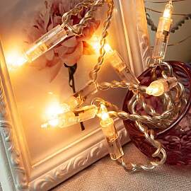 hellum Innen Lichterkette mit 10 Warmweiß