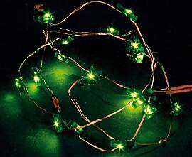 hellum LED Kupfer-Lichterkette, Tannenbaum, 20