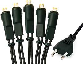 hellum LED-Lichterkette innen, 220V strombetrieben 