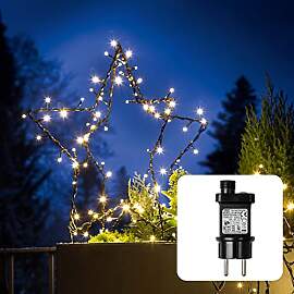 Hellum LED Weihnachtsstern außen,