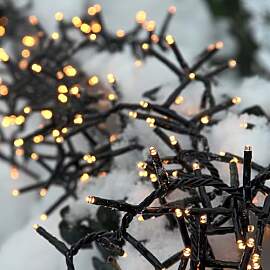 hellum Lichterkette 288 LED warmweiß, LED