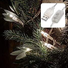 hellum Lichterkette innen, 10er LED Lichterkette