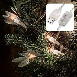hellum Lichterkette innen, 35er LED Lichterkette