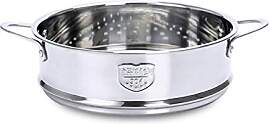 HEMOTON Dampfgarer 20 Cm Edelstahl Steamer Mit