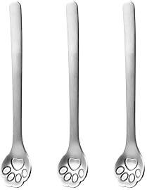 HEMOTON Edelstahl Kaffeelöffel 3Er Set 5.83 Zoll