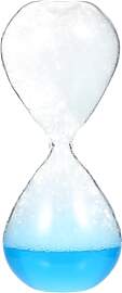 HEMOTON Glas-Sanduhr Mit Blasen-Design 5.5 Zoll