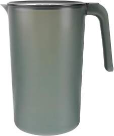 HEMOTON Wasserkrug Kunststoff 2.5L Mit Deckel Und