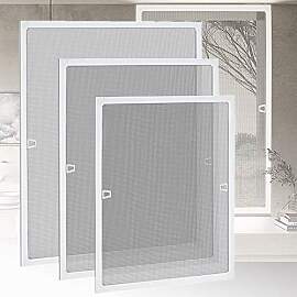 HENGMEI Fliegengitter Fenster 100x120cm