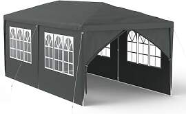 HENGMEI Pavillon 3x6m Partyzelt Gartenzelt