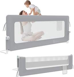 HENGMEI Rausfallschutz Bett 150 cm Bettgitter