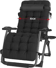 Hengriacly Liegestuhl Klappbar Sonnenliege mit
