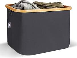 HENNEZ Korb zur Aufbewahrung 40L Aufbewahrungskorb 