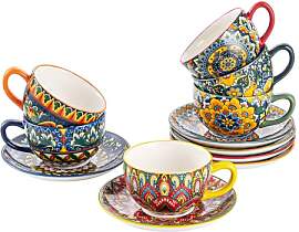 Henten Home Kaffeeservice Porzellan, Kaffeeset