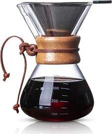 HERCHR Pour Over Kaffeebereiter Hand Kaffee