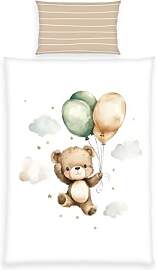 Herding babybest Bettwäsche-Set Ballon Teddy, 40