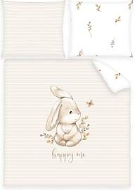 Herding babybest Wiegenbettwäsche, Häschen,
