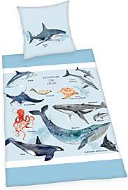 Herding Bewohner der Meere Bettwäsche-Set,