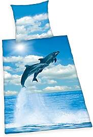 Herding Delfine Bettwäsche, Kopfkissenbezug ca.