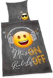 Herding EMOT!X Bettwäsche-Set, Wendemotiv,
