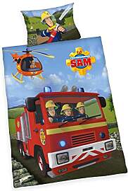 Herding FEUERWEHRMANN SAM Bettwäsche-Set,
