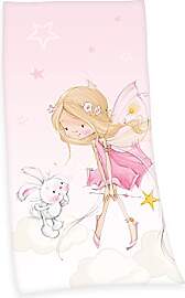 Herding Klaus GmbH Little Fairy Velourstuch, Rosa, 