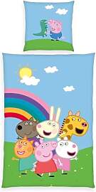 Herding Peppa Pig Bettwäsche-Set, Wendemotiv,