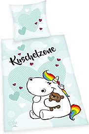 Herding Pummeleinhorn Bettwäsche-Set Kuschelzone, 