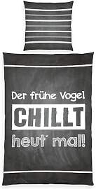 Herding Sprüche Bettwäsche, Kopfkissenbezug ca.