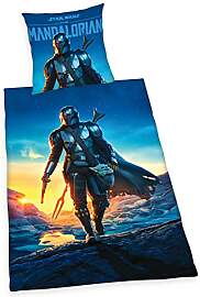 Herding Star Wars The Mandalorian Bettwäsche-Set, 