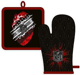 Herding Topflappen und Ofenhandschuh NFL-Set,