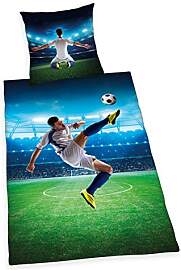Herding Young Collection Bettwäsche-Set, Fußball 