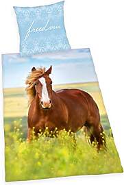Herding Young Collection Bettwäsche-Set, Pferde