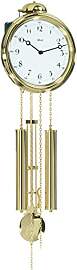 Hermle 60991-000261 Heimuhr mit Lyrapendel, Gold,