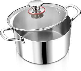 Herogo Kochtopf, Edelstahl Kochtopf Induktion mit