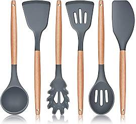 Herogo Küchenhelfer Set, 6 Stück Silikon