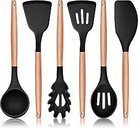 Herogo Küchenhelfer Set, 6 Stück Silikon