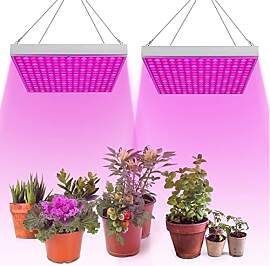Herrselsam 2x45W Pflanzenlampe LED, LED Grow Light 