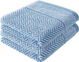herzbach home Handtuch Duschtuch Set 100%