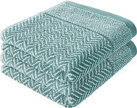 herzbach home Handtuch Set 100% Baumwolle