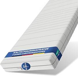 hERZtal Sleepmaster 18 Kaltschaummatratze 90x200