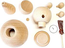 Hess Holzspielzeug 40020 - Bastelset
