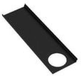 Hewi Ablage 950.13.0015DC 102x360mm, schwarz