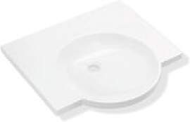 Hewi Mineralguss-Waschtisch 950.11.120 60 x 55 cm, 