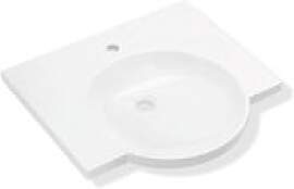 Hewi Mineralguss-Waschtisch 950.11.121 60 x 55 cm, 