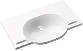 Hewi Mineralguss-Waschtisch 950.11.600 85 x 55 cm, 