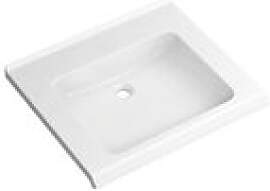 Hewi Mineralguss-Waschtisch 950.13.100 65 x 56 cm, 
