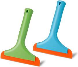 Heyu-Lotus 2 Stücke Silikon Fensterabzieher Auto